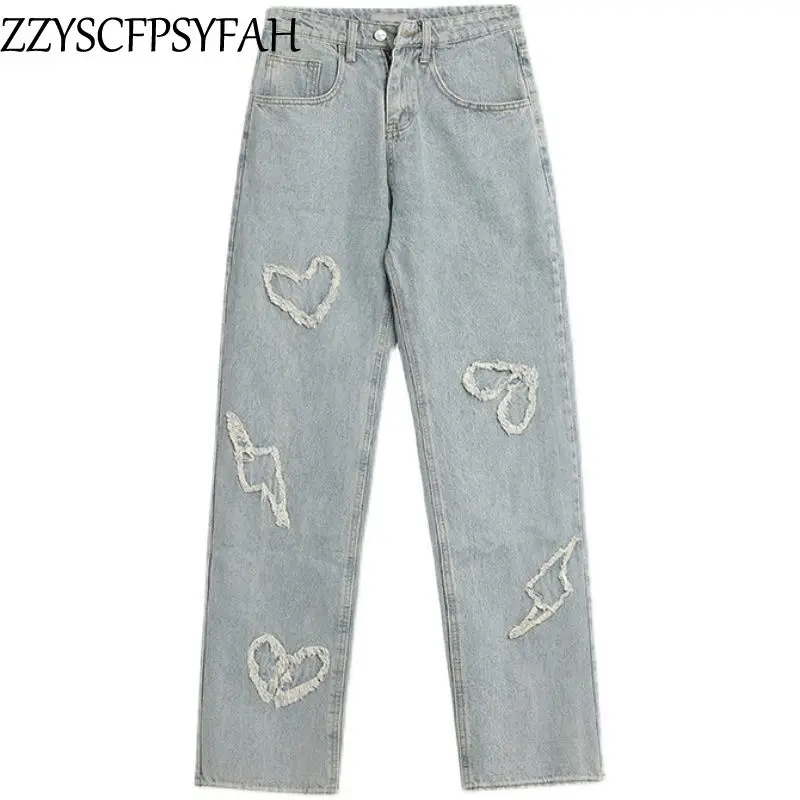 

Дешевые оптовые продажи 2021 весна лето осень новые модные повседневные джинсовые женские брюки женские оверсайз джинсы BAy92308