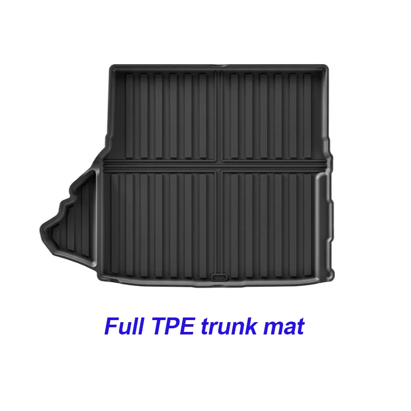 

Для Ford Mustang S550 MK6 6th 6Gen 2015 ~ 2023 LHD TPE Коврики для багажника Коврик для багажника Коврики для багажника Защитные всепогодные подушечки для ног