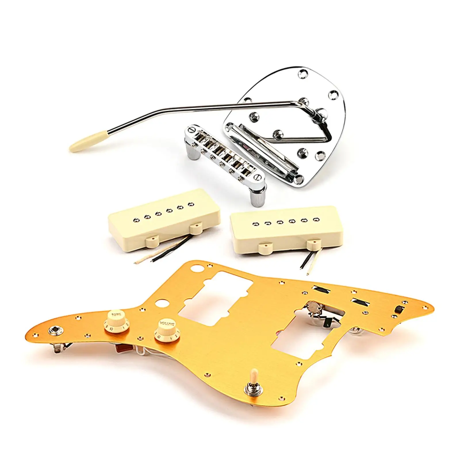 

Guitar Bridge Pickup Pickguard Set Guitar Scratch Plate Easy to Use Guitar Aids Durable Professional for Guitar Accessories
