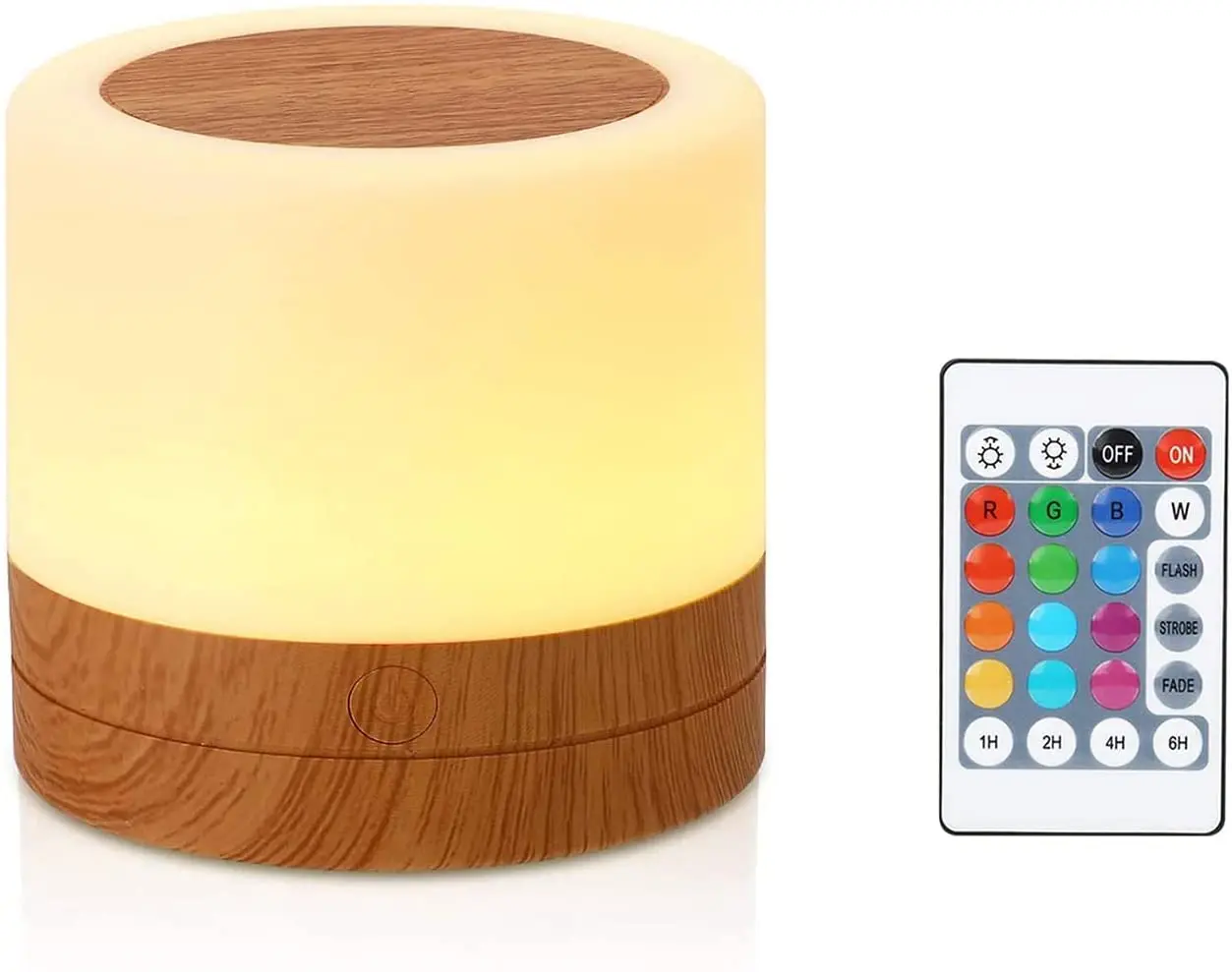 Mini Touch Light,  Portable Night Light, Touch Control and Timer Setting Bedside Lamp, LED Desk Lamp with USB Charging
