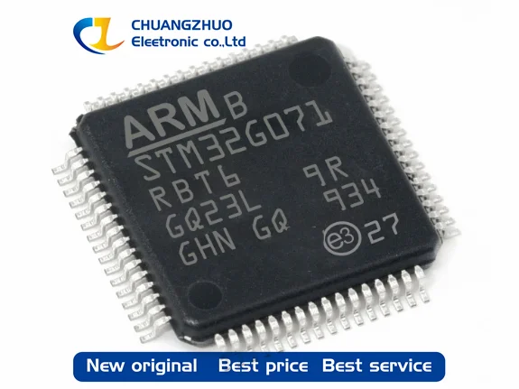 

Новые оригинальные микроконтроллеры STM32G071RBT6 32 бит 128 Кб FLASH 64LQFP
