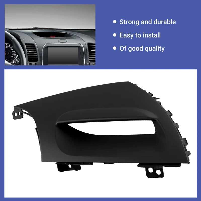 84745-B5000WK для KIA Cerato 12 2013-2018 K3 Forte электронные часы рамка Крышка пластина Средняя