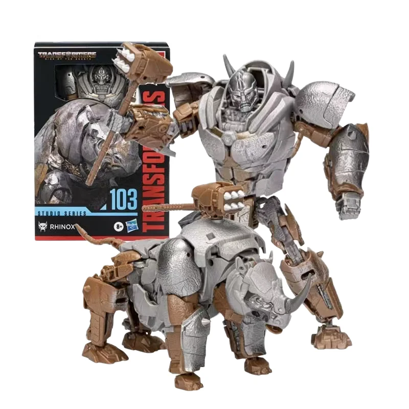 

Трансформеры Hasbro Игрушки Трансформеры: Rise of the Beast SS103 Voyager RHINOX 18 см трансформер модель робота