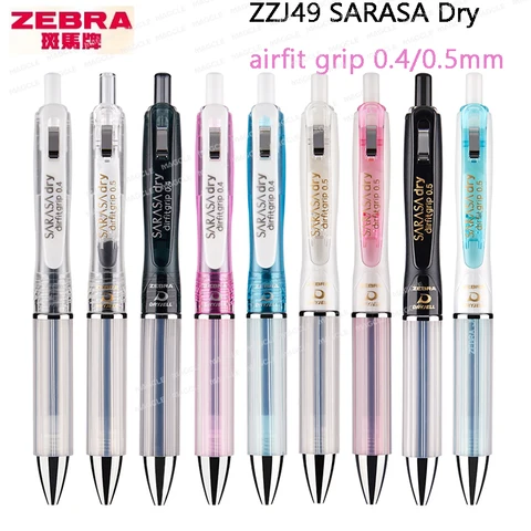 Гелевая ручка ZEBRA SARASA Dry Airfitgrip 0,4/0,5 мм — фото модели