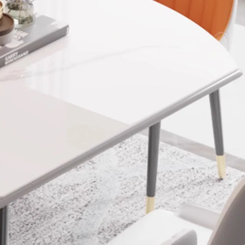 Новый минималистичный простой обеденный стол выдвижной ресторан квартира