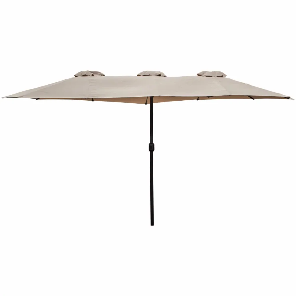 

Northlight 15 ft. Outdoor Patio Market Umbrella with Hand Crank