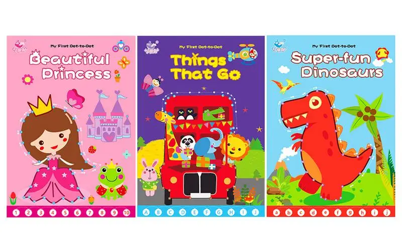 

Блокнот Монтессори для сбора пазлов, развивающая книга для рисования для дошкольников от 3 до 7 лет