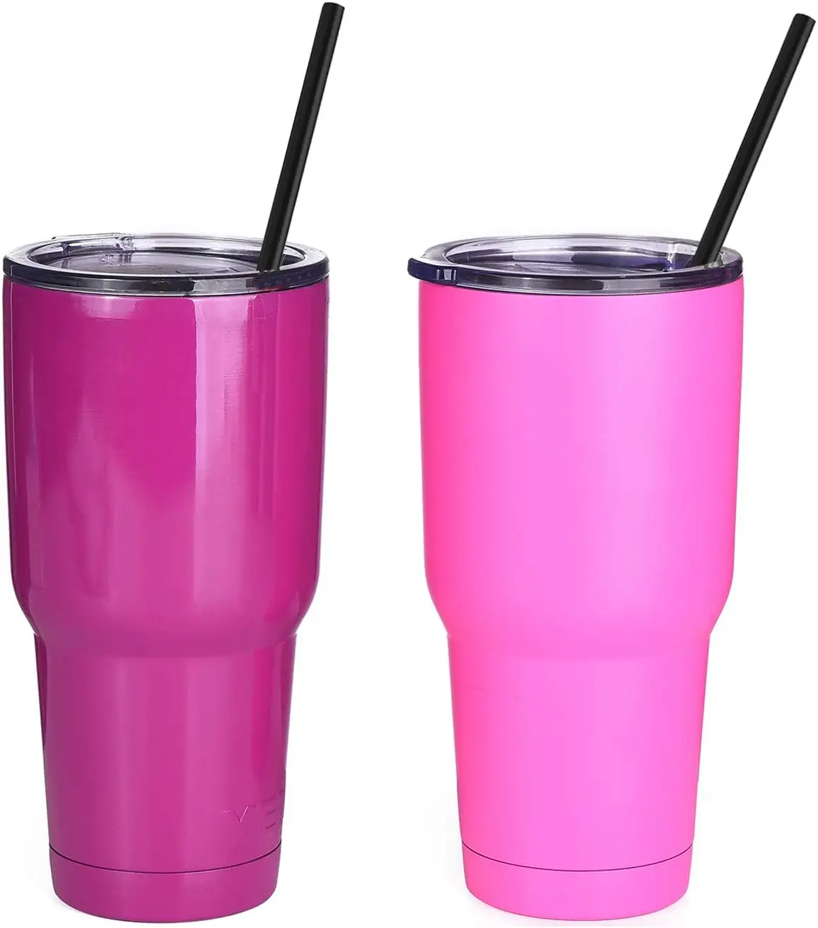 Многоразовые черные соломинки для Stanley YETI Mason Jar Starbucks Glasses 12 с 1 щеткой