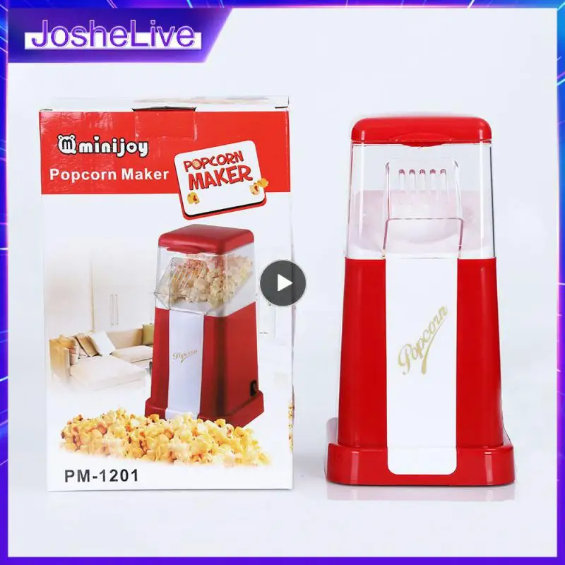 

Automatic Popcorn Machine Electric Household American Standard 110V European Standard Plug 220V Mini Hot Air Corn Popcorn Machin