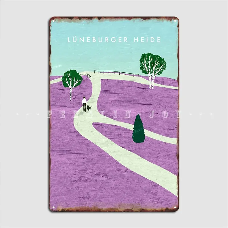 

Постер для путешествий Heath, металлический плакат с табличкой, настенный плакат для гостиной, паба, создание оловянного знака, плакат