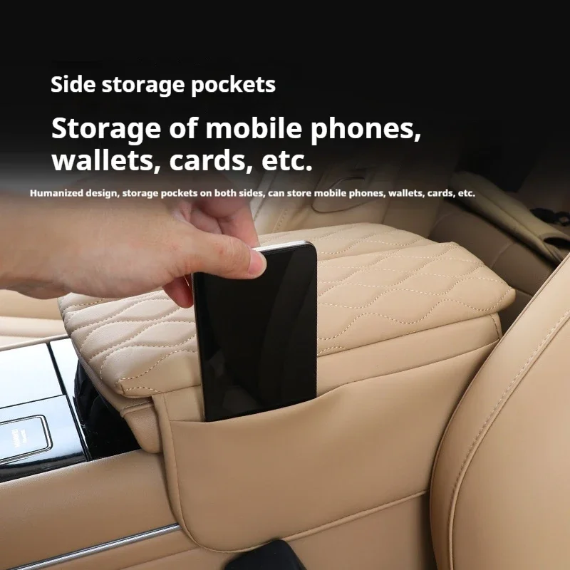 Для 24 Wenjie M7 автомобильный подлокотник кожаный чехол с защитой от царапин