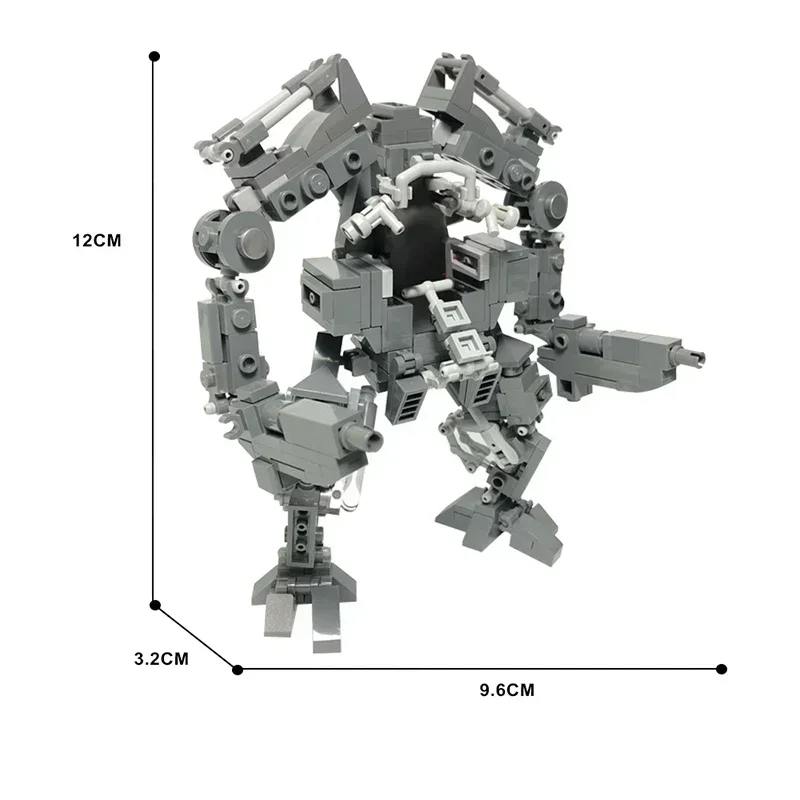 Конструктор MOC из фильма матриксед робот APU Ideas Mech Боевой набор строительные блоки