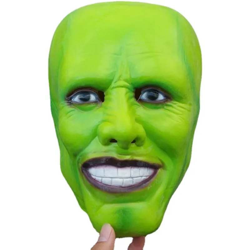 

Halloween Party Funny Novelty Loki The Mask Jim Carrey Latex mask