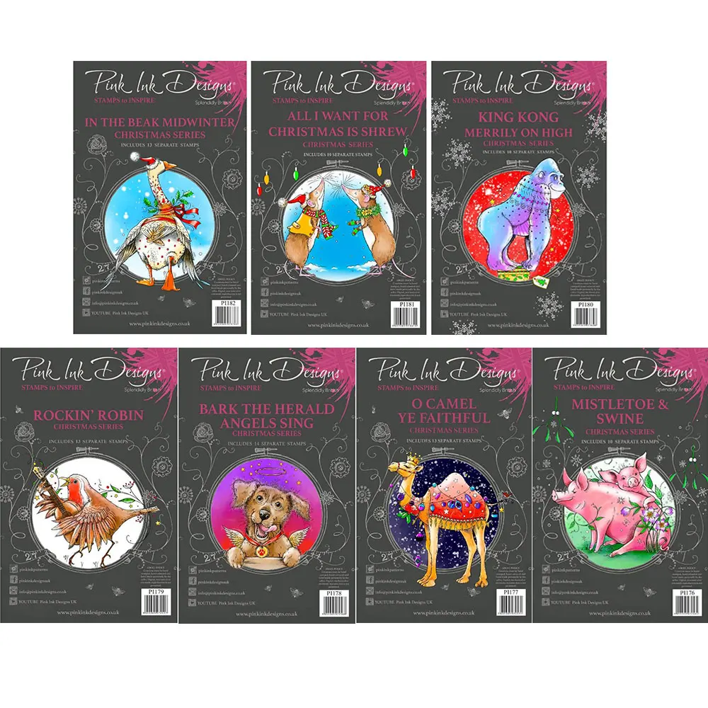 Садовая бумага Crane рождественские прозрачные штампы для поздравительных