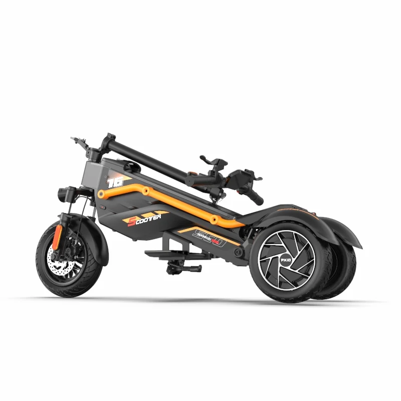 

Retail Price Off Road Electric Tricycle 1000W 3 Wheel Fat Tires Folded Fast Speed Electric Tricycle with Seat