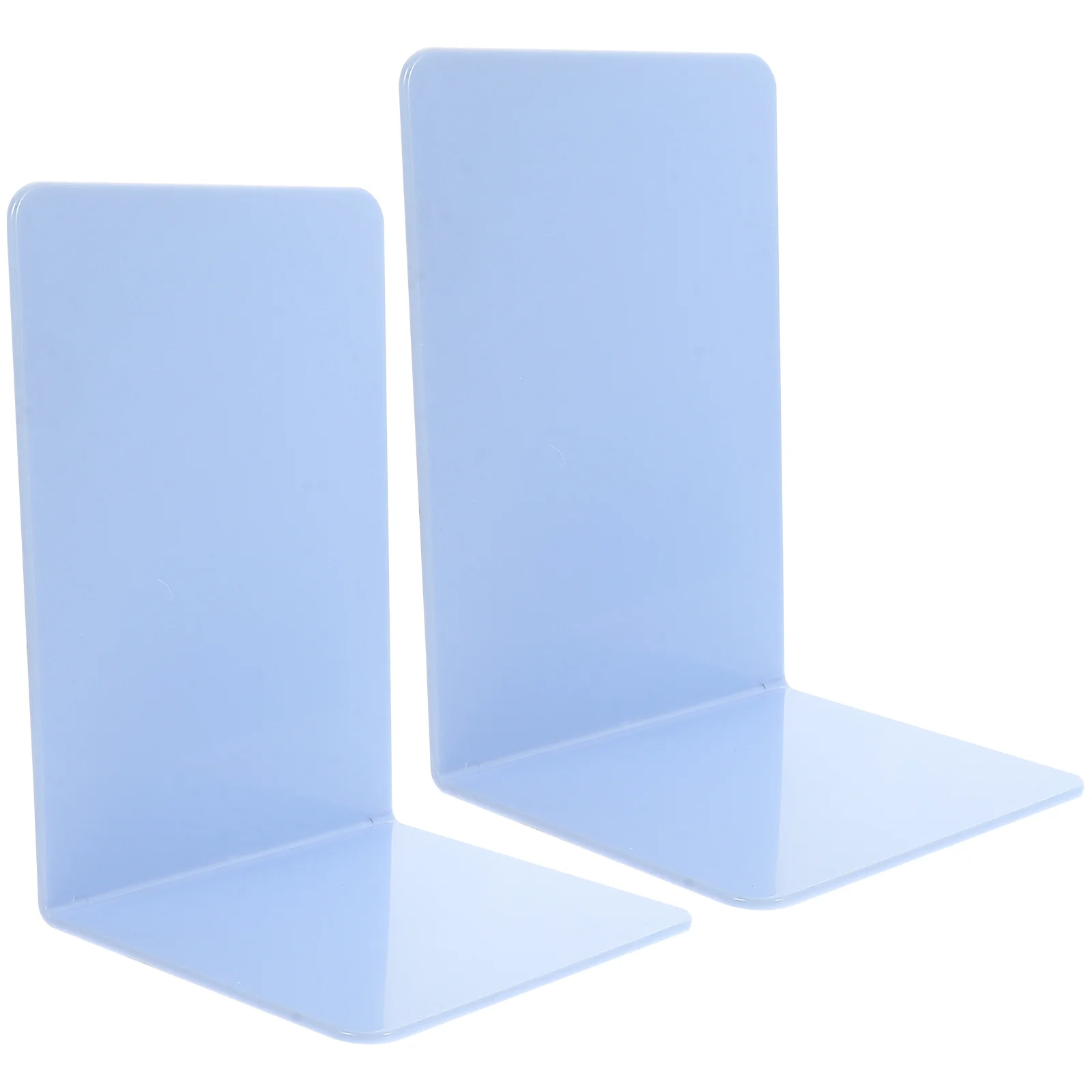 

2 Pcs Splint Desktop Book Holders Multi-function Stands Study Office Accessories Exquisite Organizer Convenient Ends
