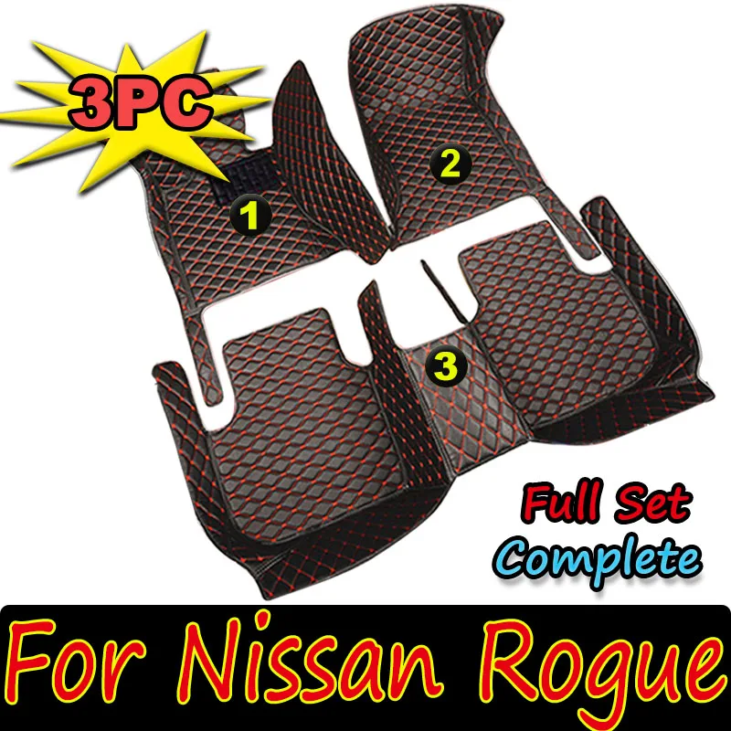 

Car Floor Mats For Nissan Rogue X-Trail X Trail T32 2014~2020 Carpets Leather Rugs Mat Pad Carpets Car Interior Accessories 2015