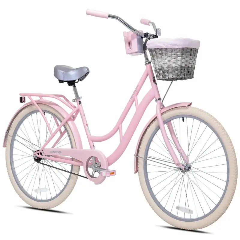 

In. Charleston Ladies Cruiser Bike, Pink