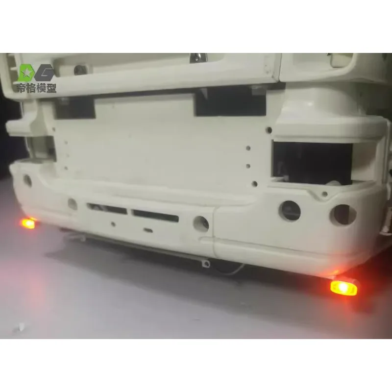 Детали для переднего нижнего фонаря аксессуары 1/14 Tamiya RC Truck Trailer самосвал Scania 770S
