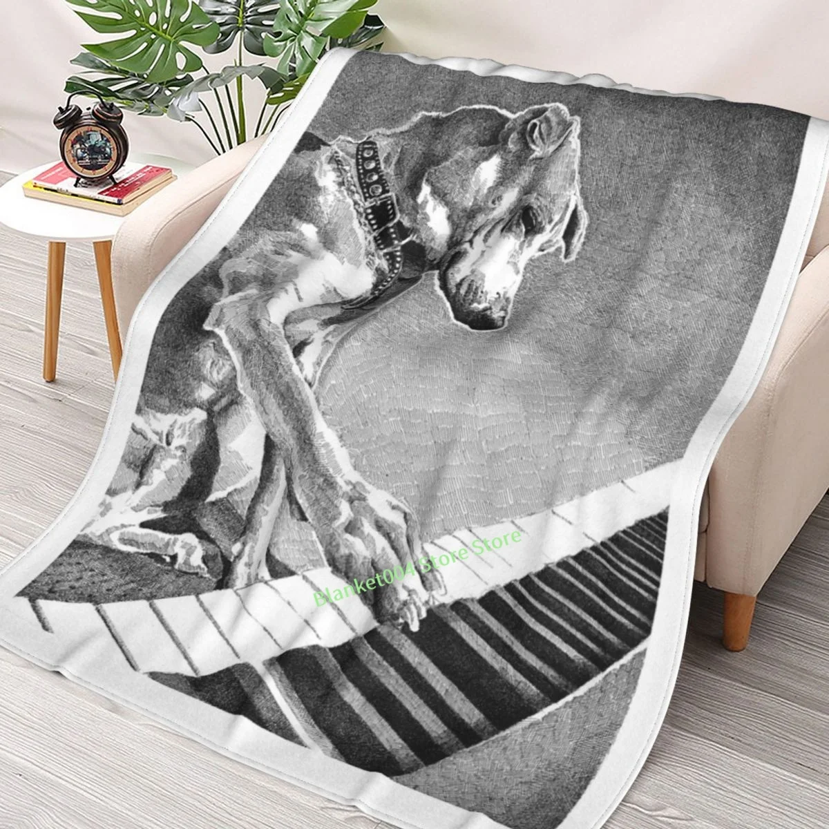 

Busters Piano Throw Blanket 3D printed sofa bedroom decorative blanket children adult Christmas gift