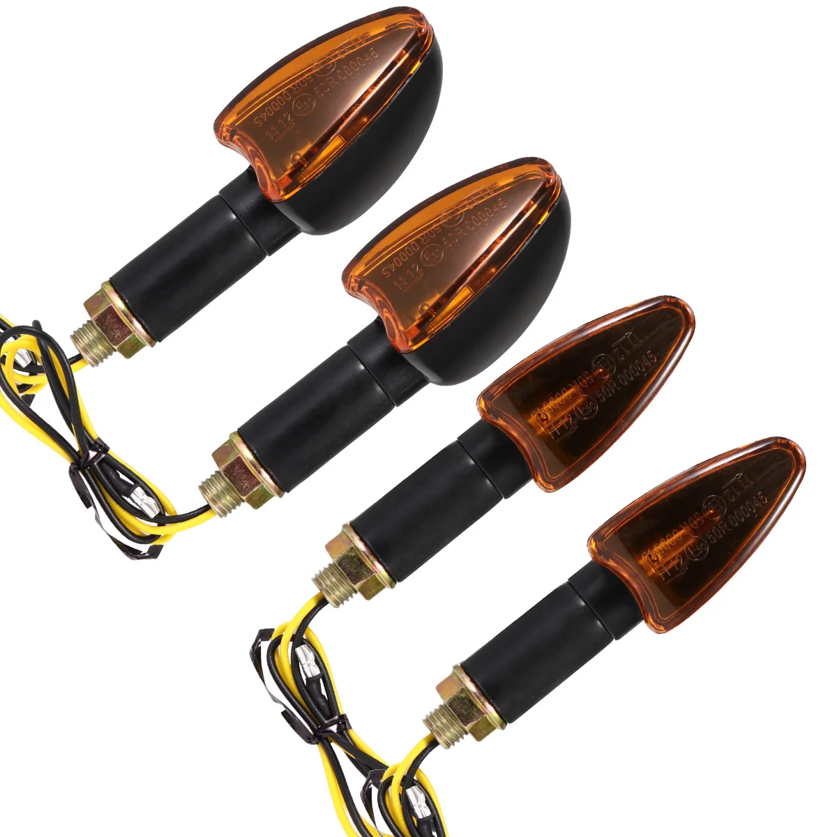 

4pcs Motorcycle Steering Lamp Waterproof Indicator Lamp for