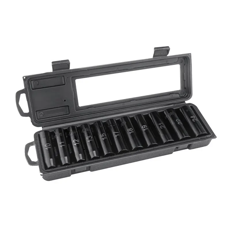 

1/2" Drive Deep 6-Point Metric Socket Set