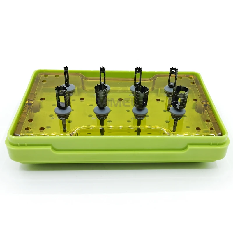 8 шт. стоматологический набор Dentium XIT Trephine Kit инструмент для имплантата