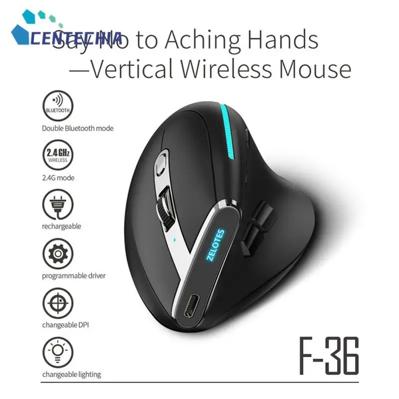 

Игровая мышь со встроенными кнопками быстрого доступа, ролик разработан с использованием бионических интегрированных левых и правых программируемых кнопок