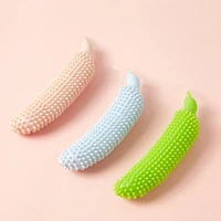 hot sale pet dog chew toys rubber molar bone toy aggressive chewers dog toothbrush doggy puppy dental care pet accessories