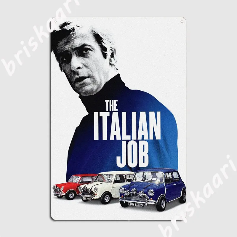 Плакат на итальянскую работу металлический плакат с табличкой для кинотеатра