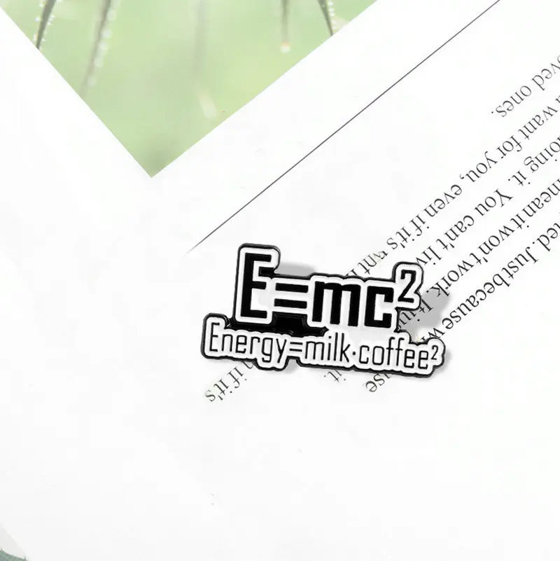 Наука — это магия но настоящая эмалированная булавка броши на заказ забавная