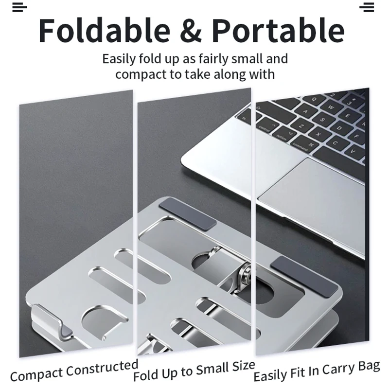 smoyng aluminum alloy foldable desk tablet phone stand metal holder portable support for ipad pro 12 9 desktop mount bracket free global shipping