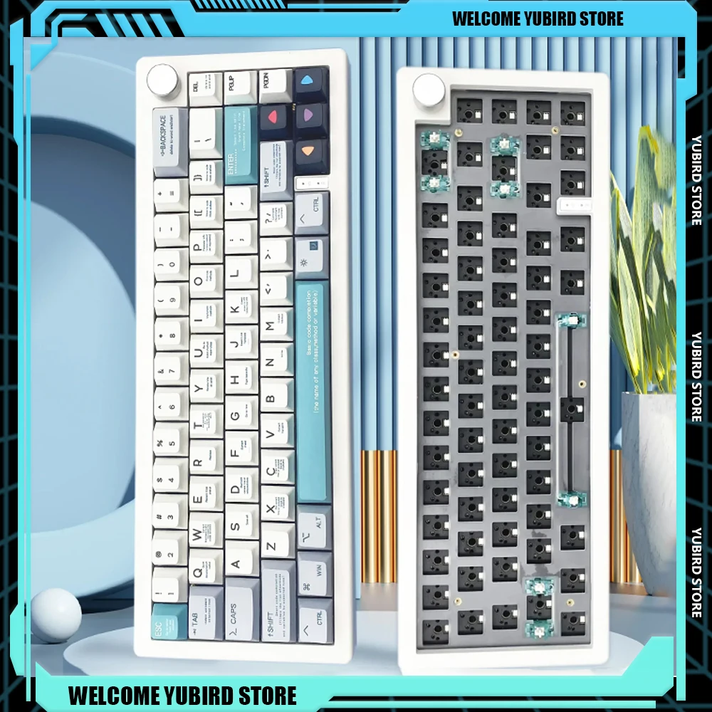 GMK67 игровая механическая клавиатура Bluetooth беспроводная RGB подсветка 2 4G горячая