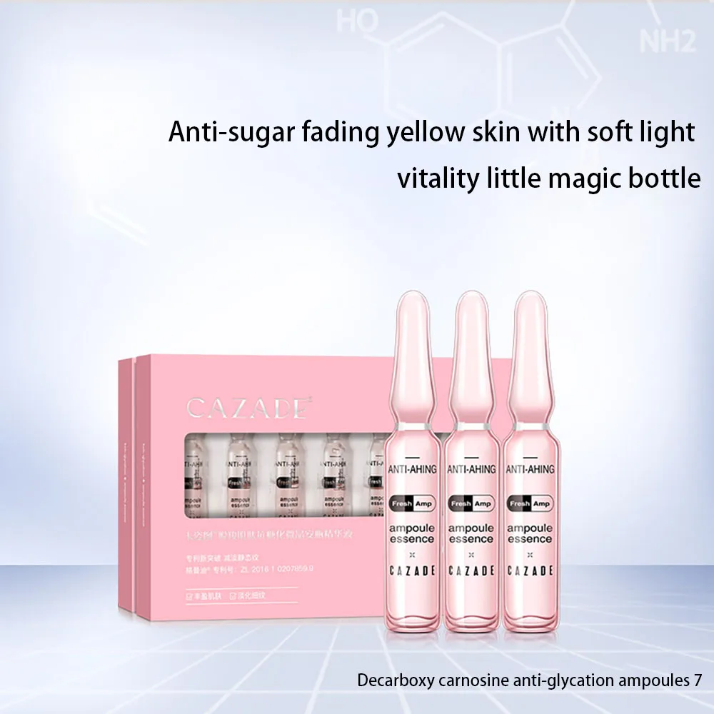 

Anti-glycation Ampoule Essence Anti-Aging Skin Care Shrink Pores Face Serum Remove Yellow Wrinkles Brighten Skin Facial Serum