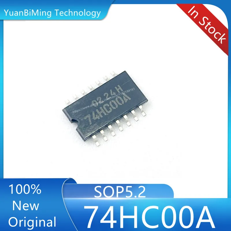10 шт./лот 74HC00A SOP5.2 100% новая Оригинальная фотография