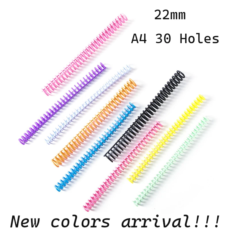 5 шт., пластиковые кольца с отверстиями 22 мм, 30 отверстий