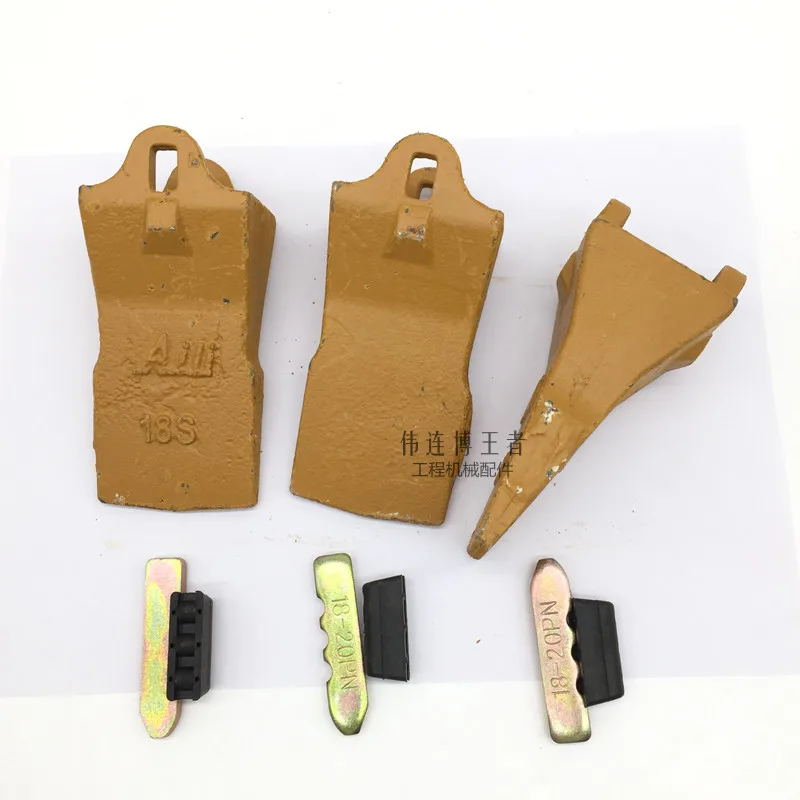 

Детали для экскаватора Yangma 17 Kubota 15/20/25/30 Ishikawa IHI mini Micro-bucket Tooth Bucket Teeth 18S 3 шт./лот желтый