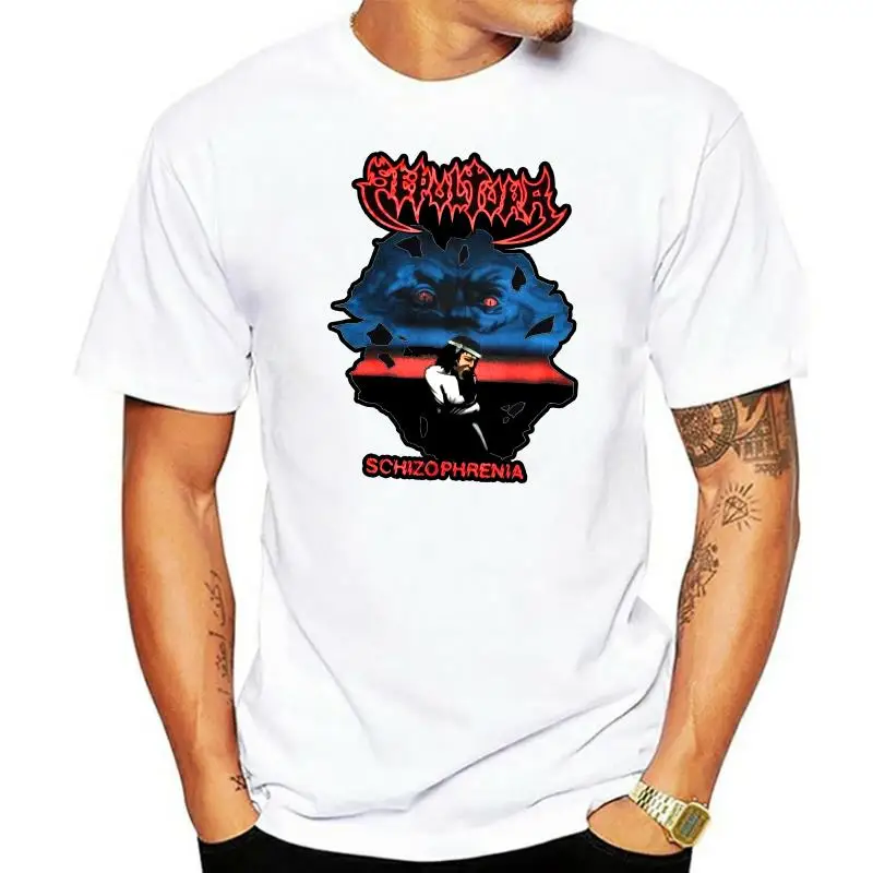 

Sepultura Schizophrenia 1987 Album Cover T Shirt
