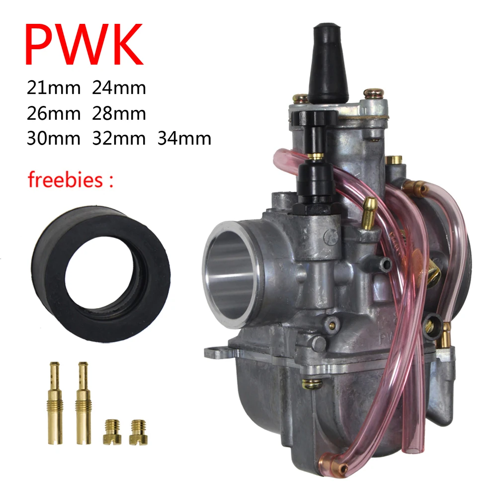 

Motorcycle 21 24 26 28 30 32 34mm Universal Carburetor For Mikuni PWK carb Scooters ATV With Power Jet Dirt Bike Racing Motor