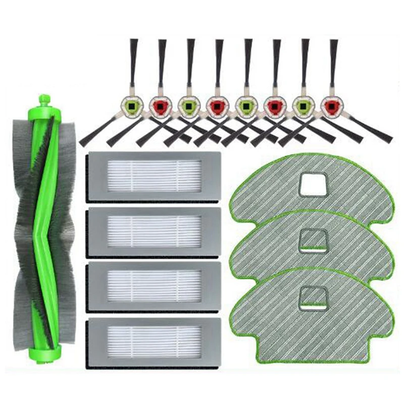 

Main Side Brush Hepa Filter Mop Cloths Spare Parts For Irobot Roomba Combo 113 R113840 Robot Vacuum Cleaner Accessories