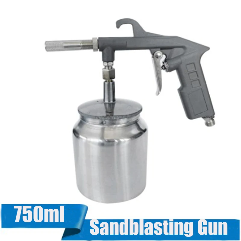 

PS-6R Handheld Pneumatic Sandblaster Sandblasting Spray Gun with Nozzles Anti-rust Sand Blasting Power Tools Sandblasting Gun