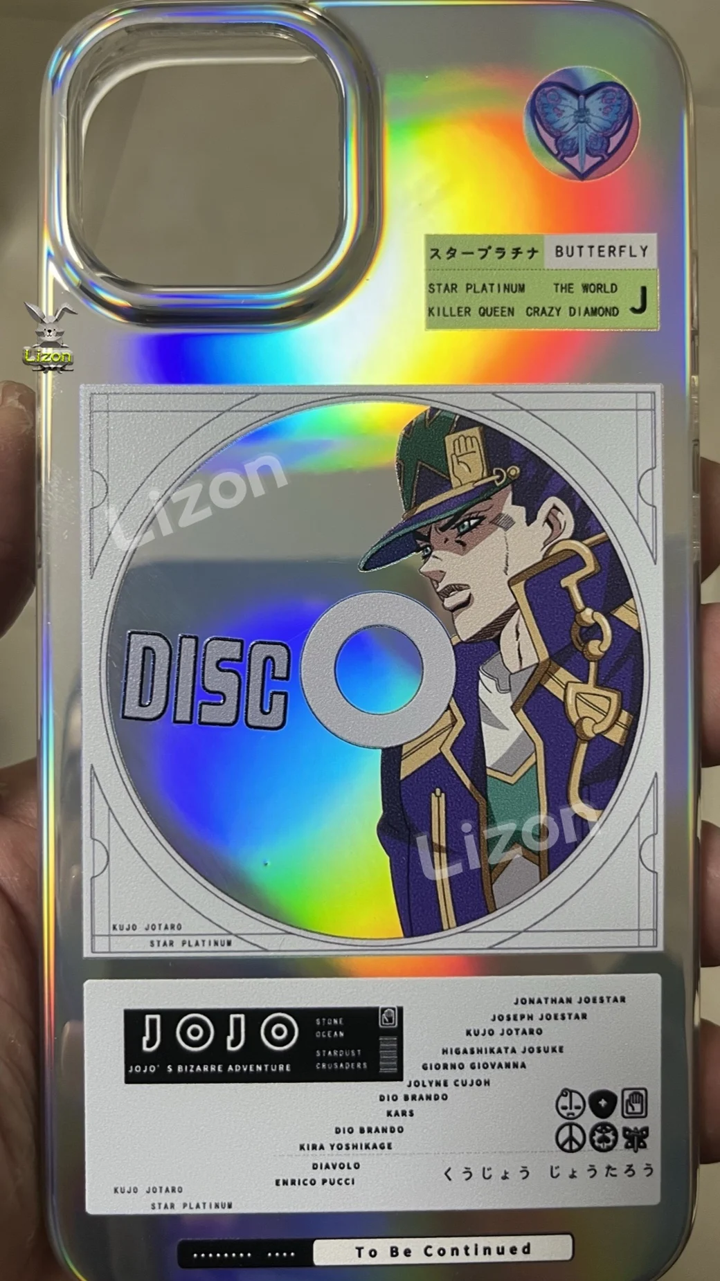 Лазерный Косплей невероятные приключения Джоджо лазерная копия платиновая