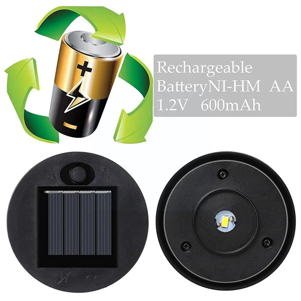 

Запасная крышка для солнечной батареи для светодиодных солнечных ламп, водонепроницаемые детали для внешней подвески La O0w9