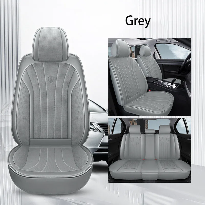 Универсальные кожаные чехлы на автомобильные сиденья для Audi R8 RS 3/4/5/6/7 e-tron GT Q8 TT Q5L