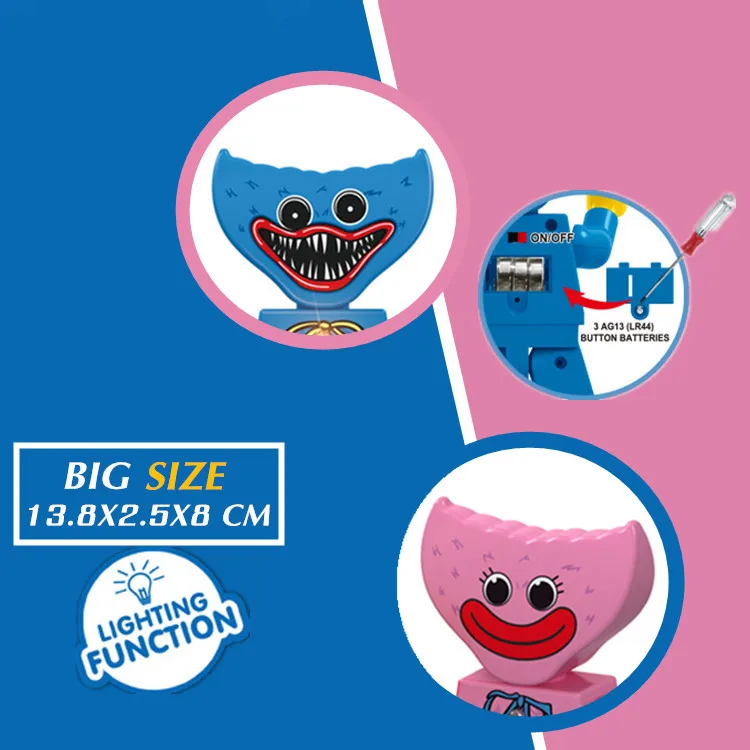 

2022 Lighting Huggys Wuggys Poppys Sets Playtimes Building Blocks Bricks Kits Toys for Children Kids Gifts Model