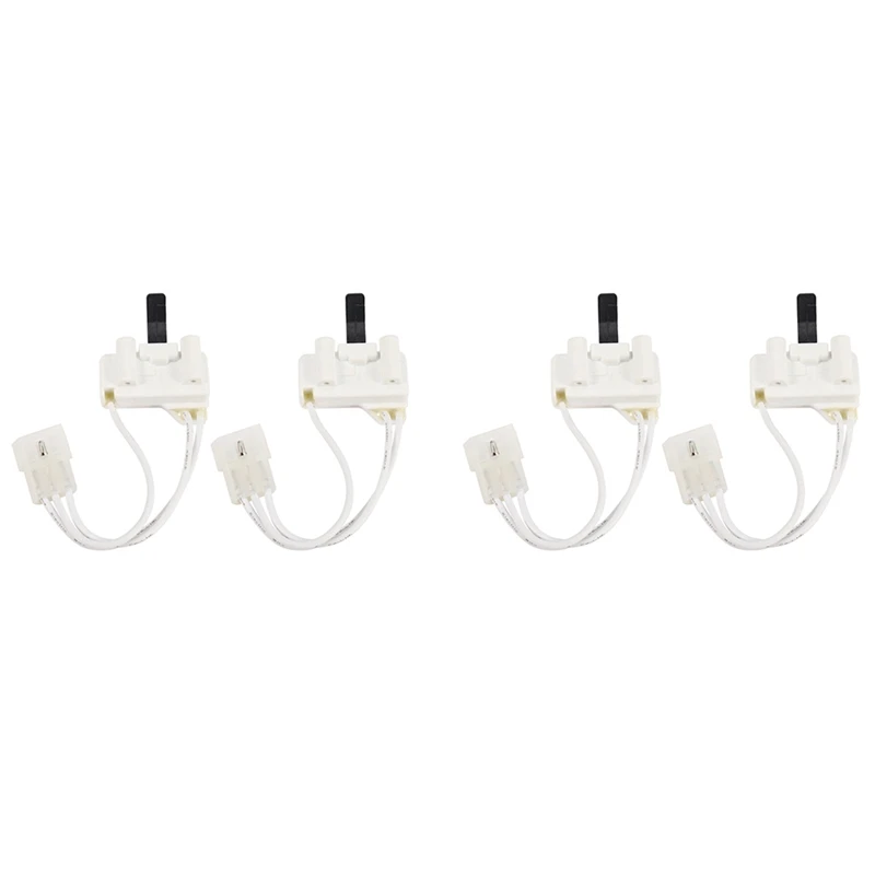 

4PCS For 3406107 Dryer Door Switch Assembly Replacement Part Fit For Whirlpool Kenmore