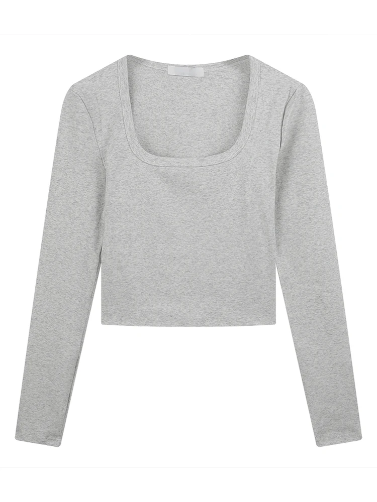 Высококачественная однотонная базовая рубашка женские хлопковые футболки с