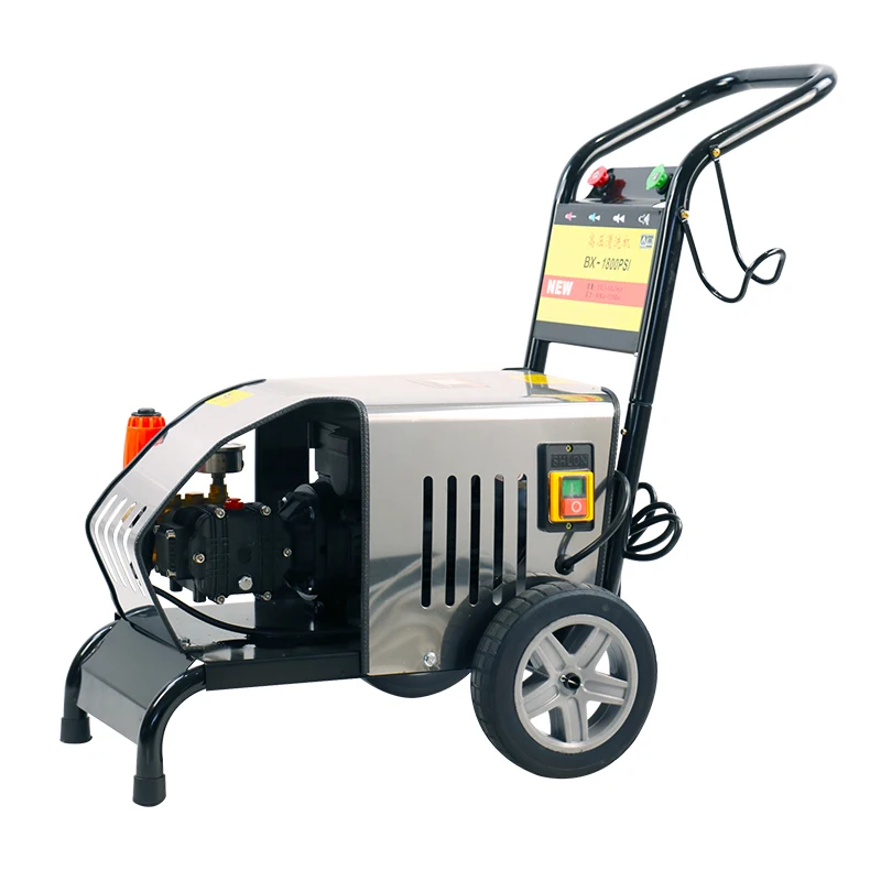 Фото Заводская автоматическая автомойка OEM 1,8 кВт 1800 фунтов на квадратный дюйм электрическая автомойка под давлением №3