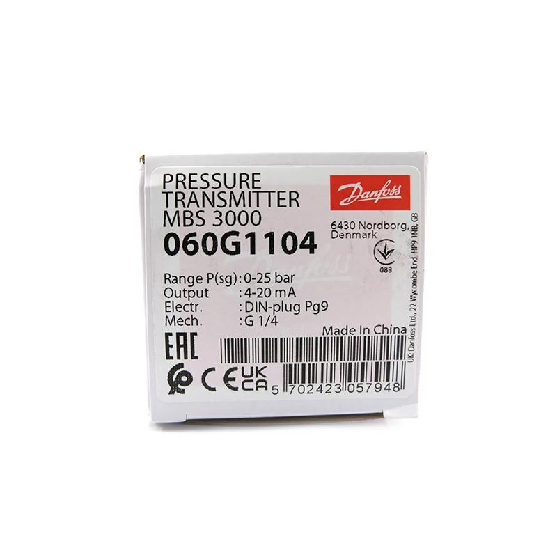 Оригинальный новый датчик MBS3000 060G1101 давления