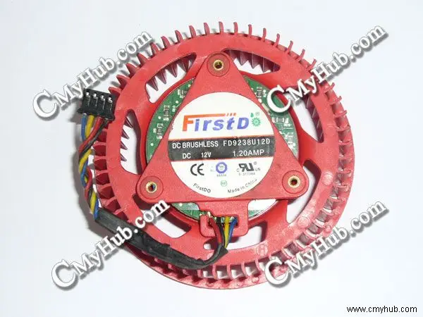 Для Firstd FD9238U12D DC12V 1 20AMP 7525 7 см 75 мм 75X75X25 4-контактный 4-проводной охлаждающий